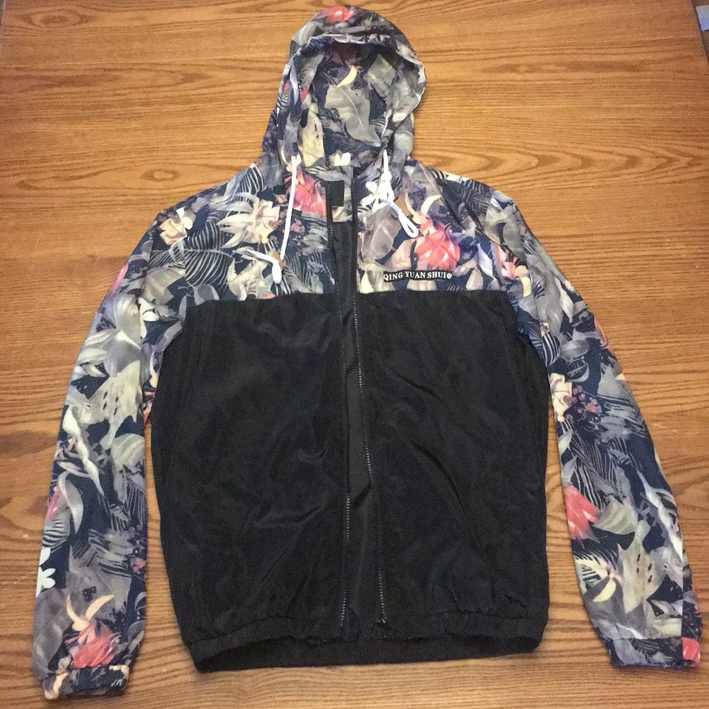 Floral Windbreaker